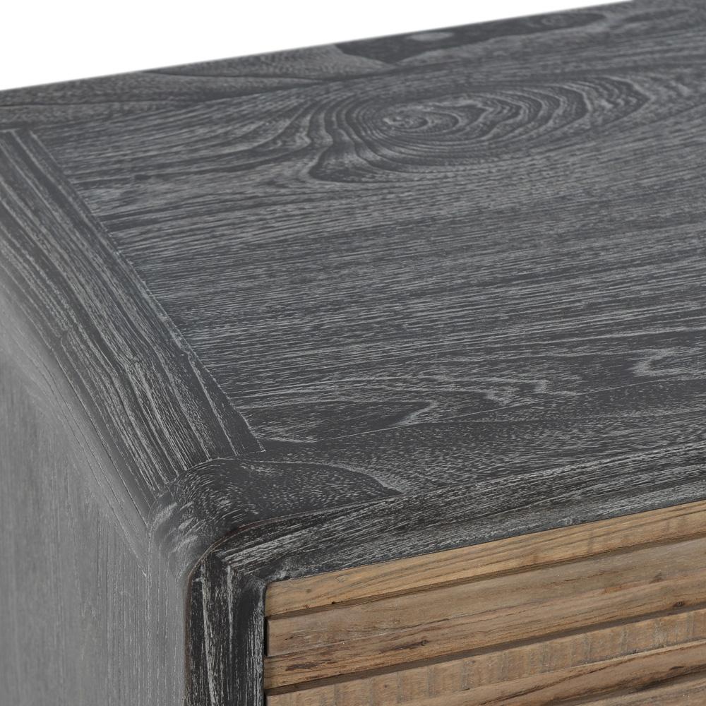 Classic Home - Elodie 4Dr Sideboard Black/Natural - 52004680 veiw 6