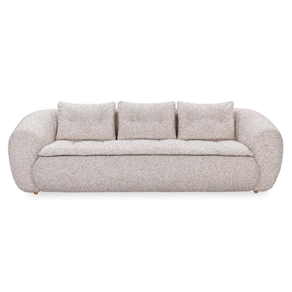 Classic Home - Ember 103in Upholstered Fabric Sofa In Cream White - 6105Sf15 veiw 2