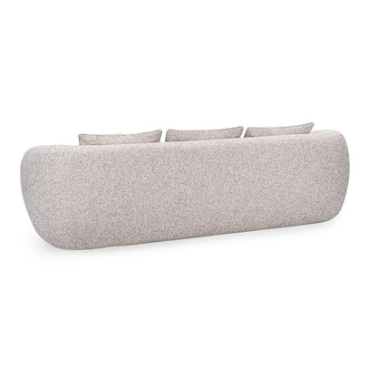 Classic Home - Ember 103in Upholstered Fabric Sofa In Cream White - 6105Sf15 veiw 3