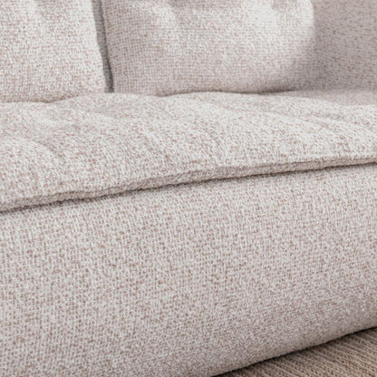 Classic Home - Ember 103in Upholstered Fabric Sofa In Cream White - 6105Sf15 veiw 5
