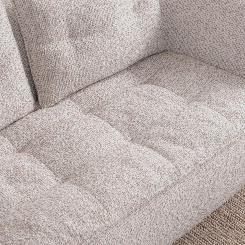 Classic Home - Ember 103in Upholstered Fabric Sofa In Cream White - 6105Sf15 veiw 9