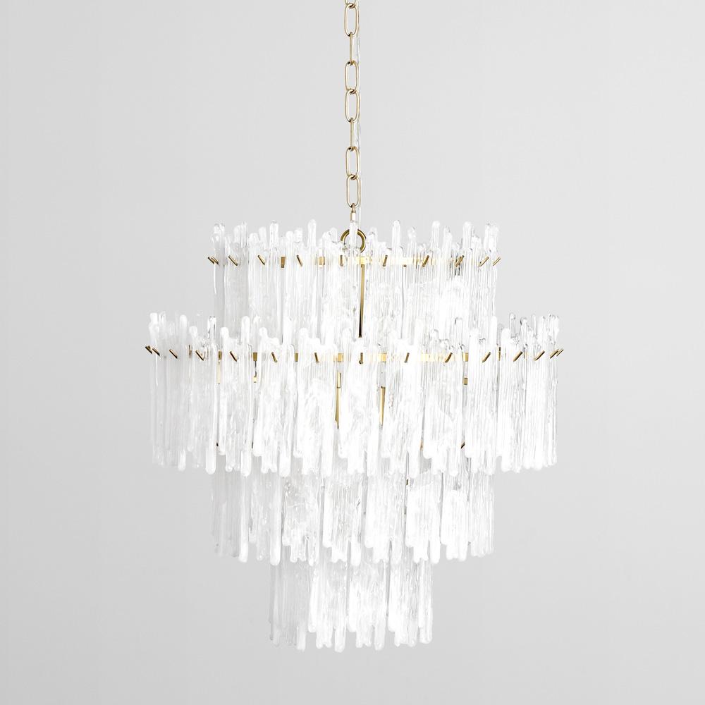 Classic Home - Everly 7-Light Round Glass Chandelier  - 56004250 veiw 1