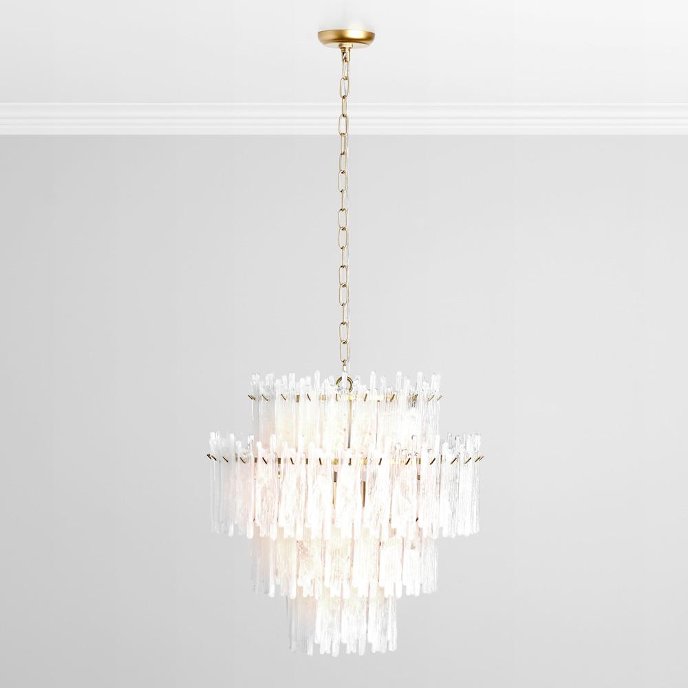Classic Home - Everly 7-Light Round Glass Chandelier  - 56004250 veiw 2