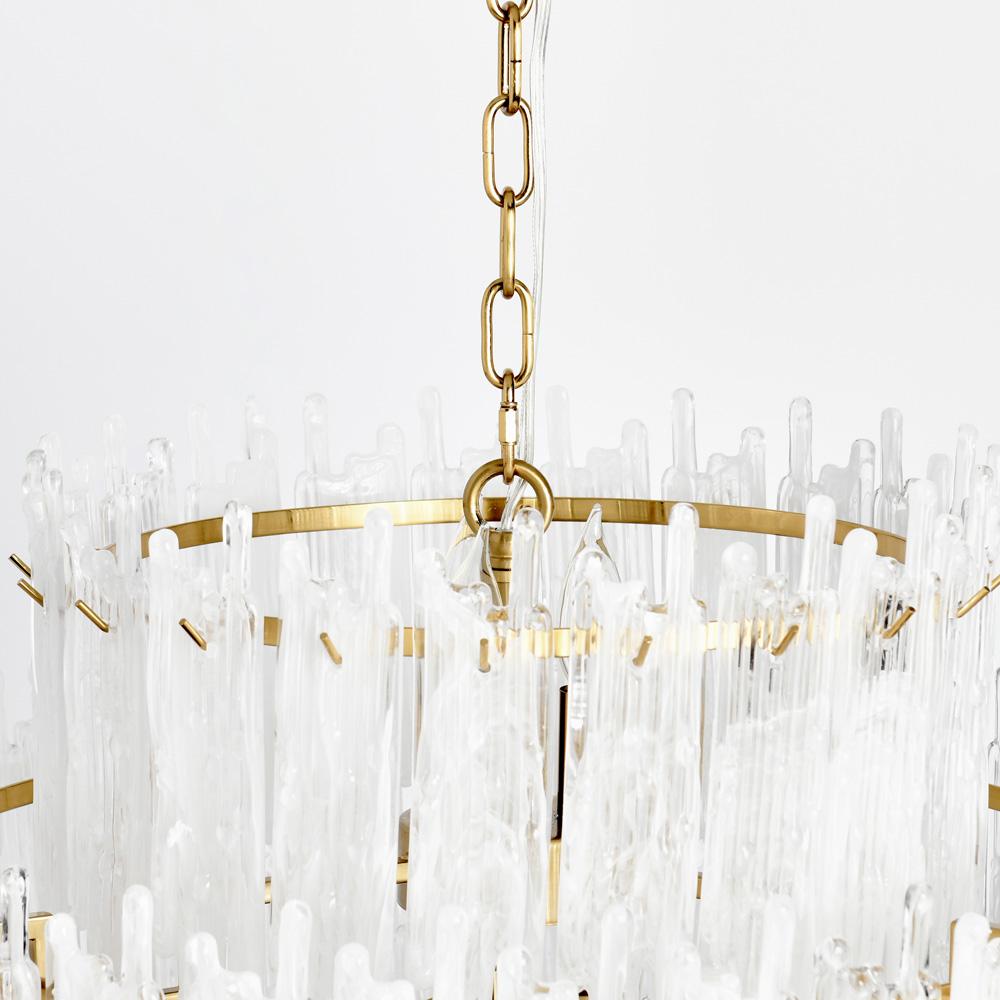 Classic Home - Everly 7-Light Round Glass Chandelier  - 56004250 veiw 4