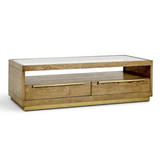 Classic Home - Fallbook Four-Drawer Coffee Table In Brown  - 51031430 veiw 1