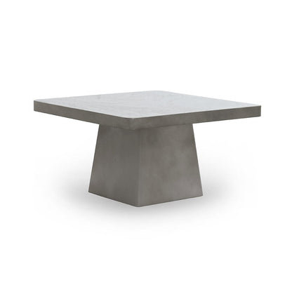 Classic Home  - Far Marble and Metal Square Coffee Table - Slate Gray - 51011909 veiw 1