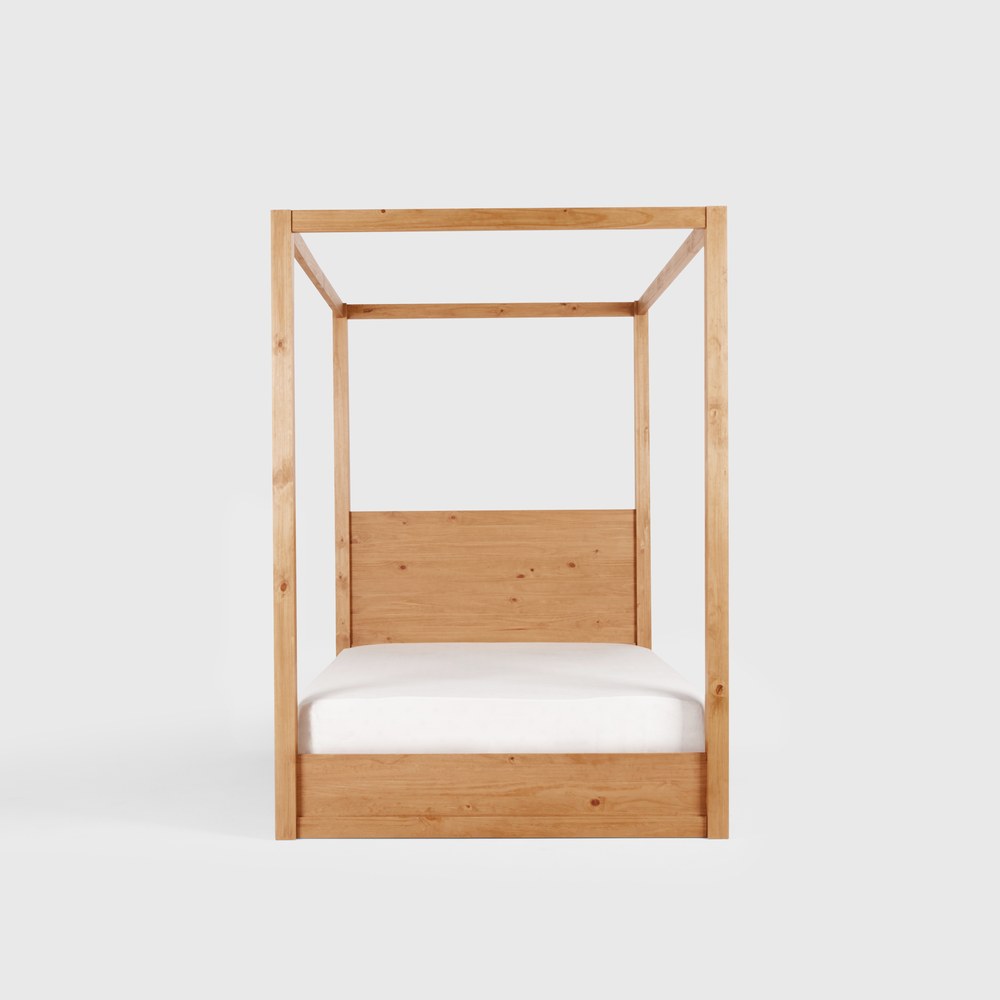 Classic Home - Fenmore Pine Wood Queen Bed Natural - 54003145 view 9