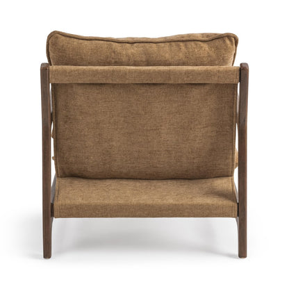 Classic Home - Fontana Upholstered Accent Chair - Honey - 53006749 view 4