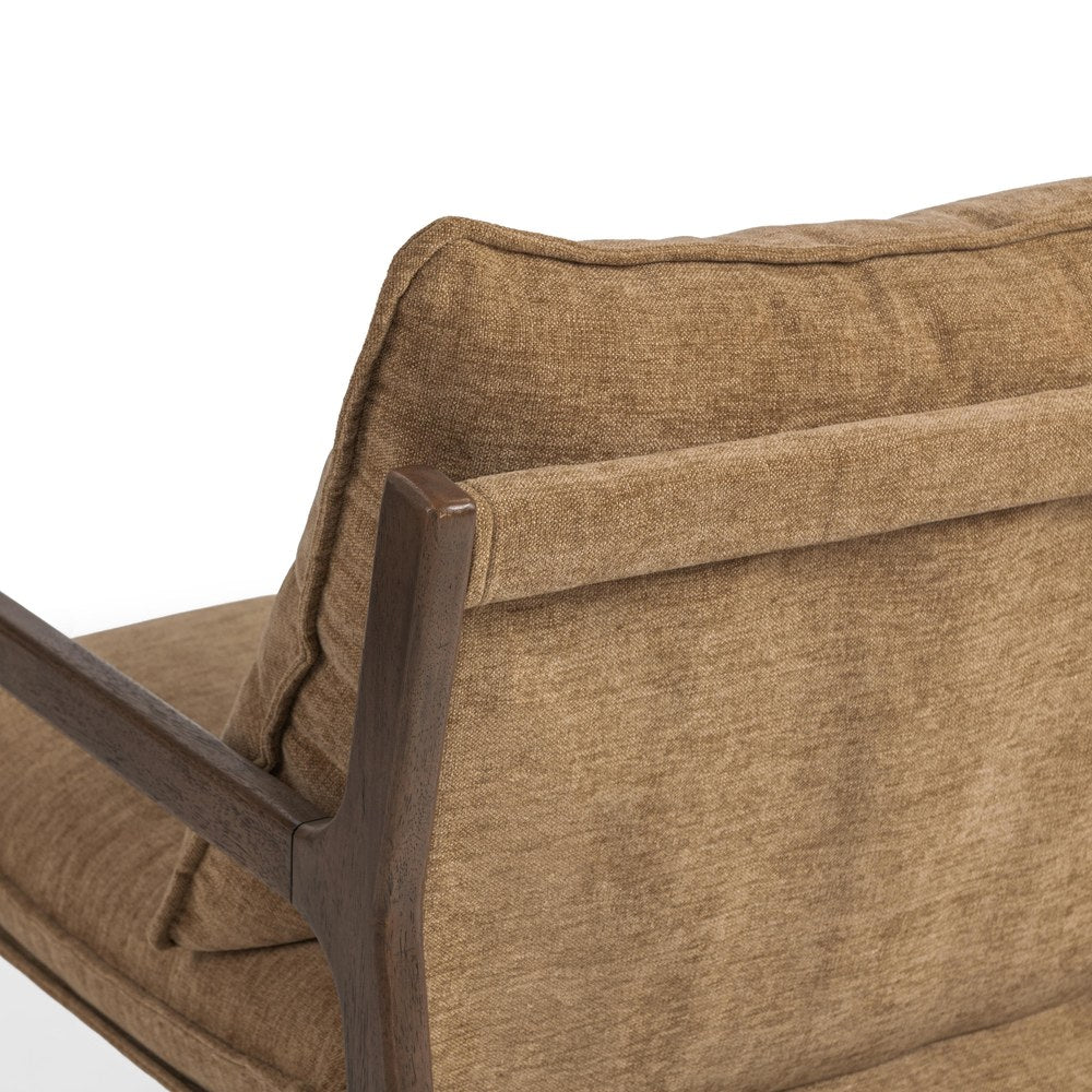 Classic Home - Fontana Upholstered Accent Chair - Honey - 53006749 view 6