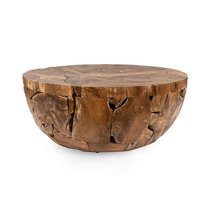 Classic Home  - Garford 40in Teak Wood Coffee Table - Natural - 51005404 veiw 1