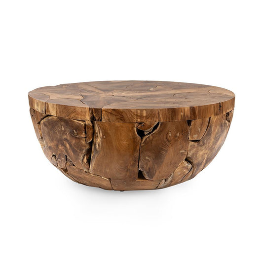 Classic Home  - Garford 40in Teak Wood Coffee Table - Natural - 51005404 veiw 1