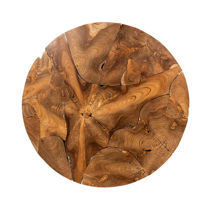 Classic Home  - Garford 40in Teak Wood Coffee Table - Natural - 51005404 veiw 2