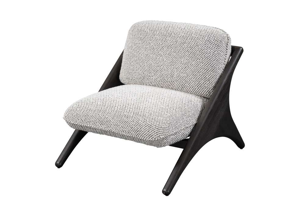 Classic Home - Georgia Accent Chair Gray - 53004807 veiw 1