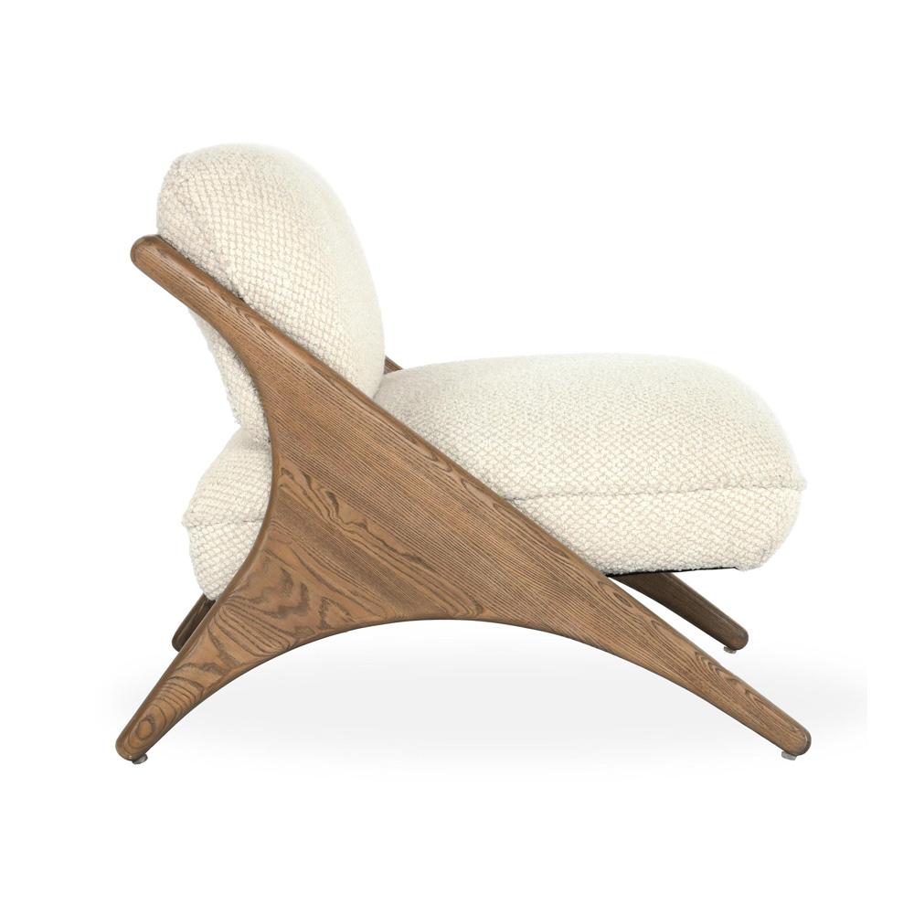 Classic Home - Georgia Beige Fabric Accent Chair - 53006065 veiw 3