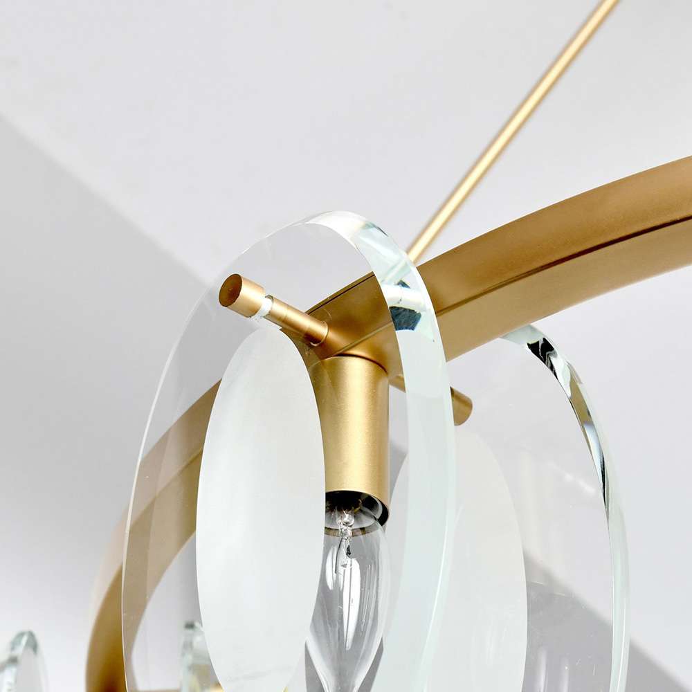Classic Home - Gina Chandelier Gold - 56004233 veiw 3