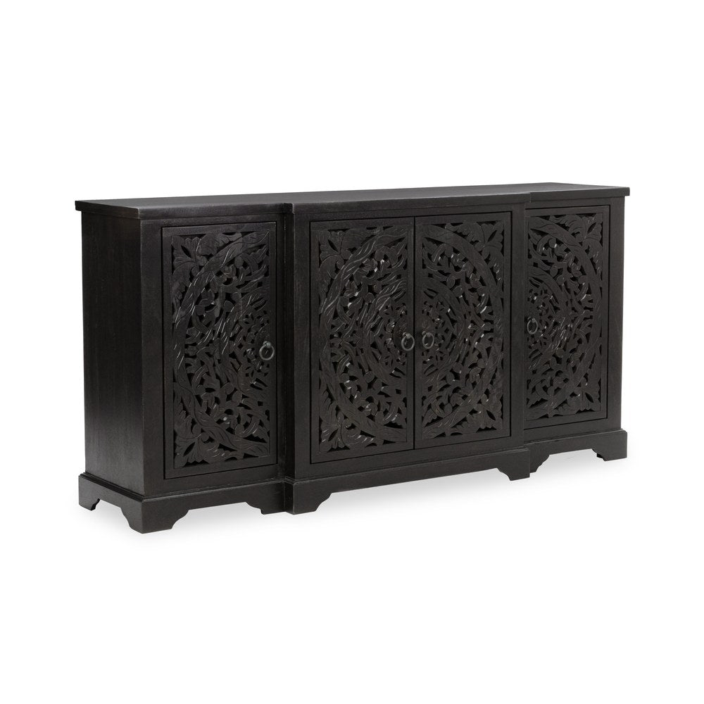 Classic Home - Harmony 72in Mango Wood Cabinet - Harvest Walnut - 52010821 view 1