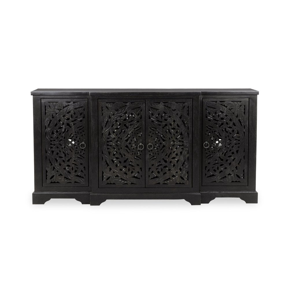 Classic Home - Harmony 72in Mango Wood Cabinet - Harvest Walnut - 52010821 view 2
