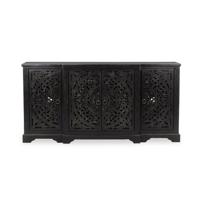 Classic Home - Harmony 72in Mango Wood Cabinet - Harvest Walnut - 52010821 view 2