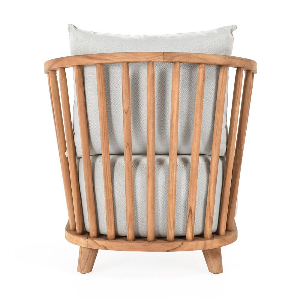 Classic Home - Hearst Outdoor Accent Chair Natural - 53051488 veiw 4