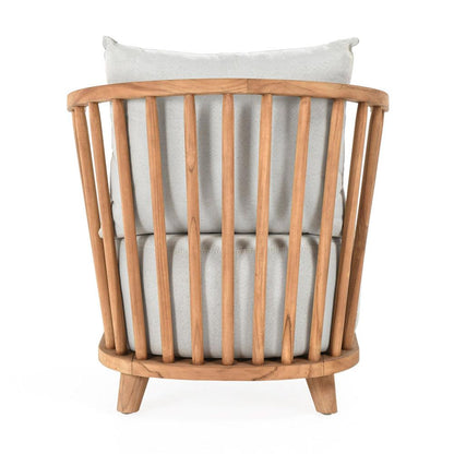 Classic Home - Hearst Outdoor Accent Chair Natural - 53051488 veiw 4