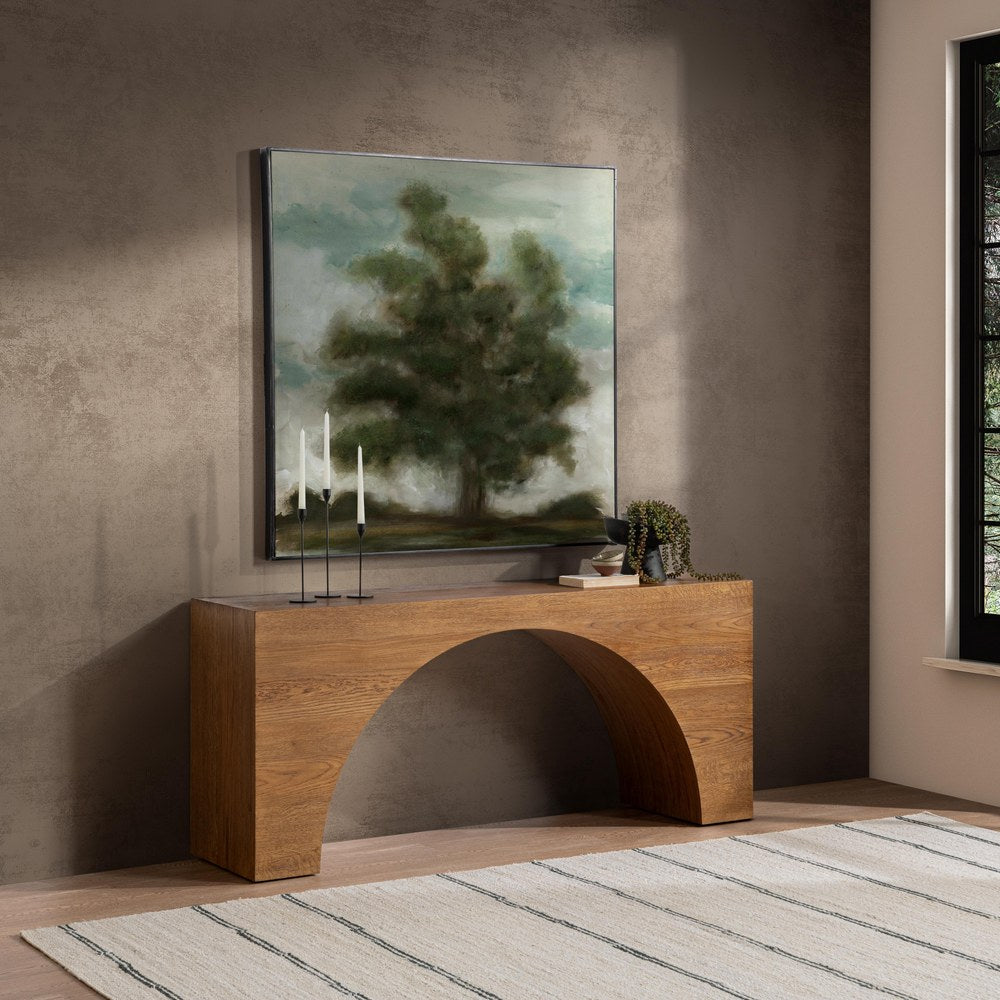 Classic Home - Hellen Oak Veneer Console Table - Canyon Dusk - 51012196 view 6