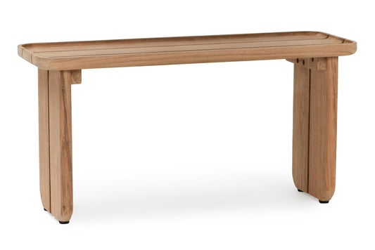 Classic Home - Hudson 31in Teak Wood Outdoor Coffee Table In Natural Tone - 51005938 veiw 1