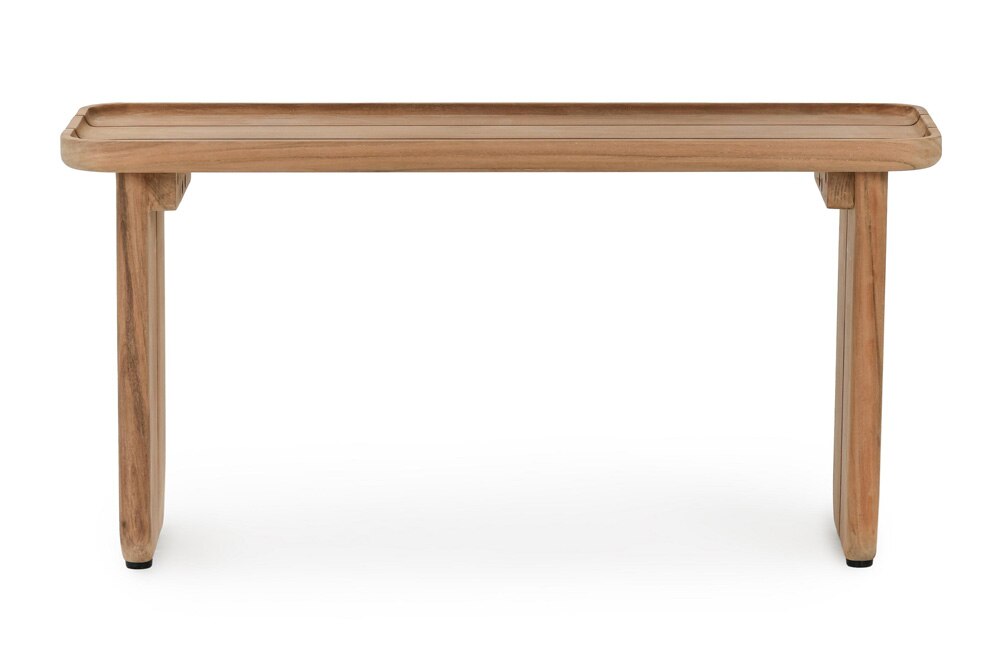 Classic Home - Hudson 31in Teak Wood Outdoor Coffee Table In Natural Tone - 51005938 veiw 2