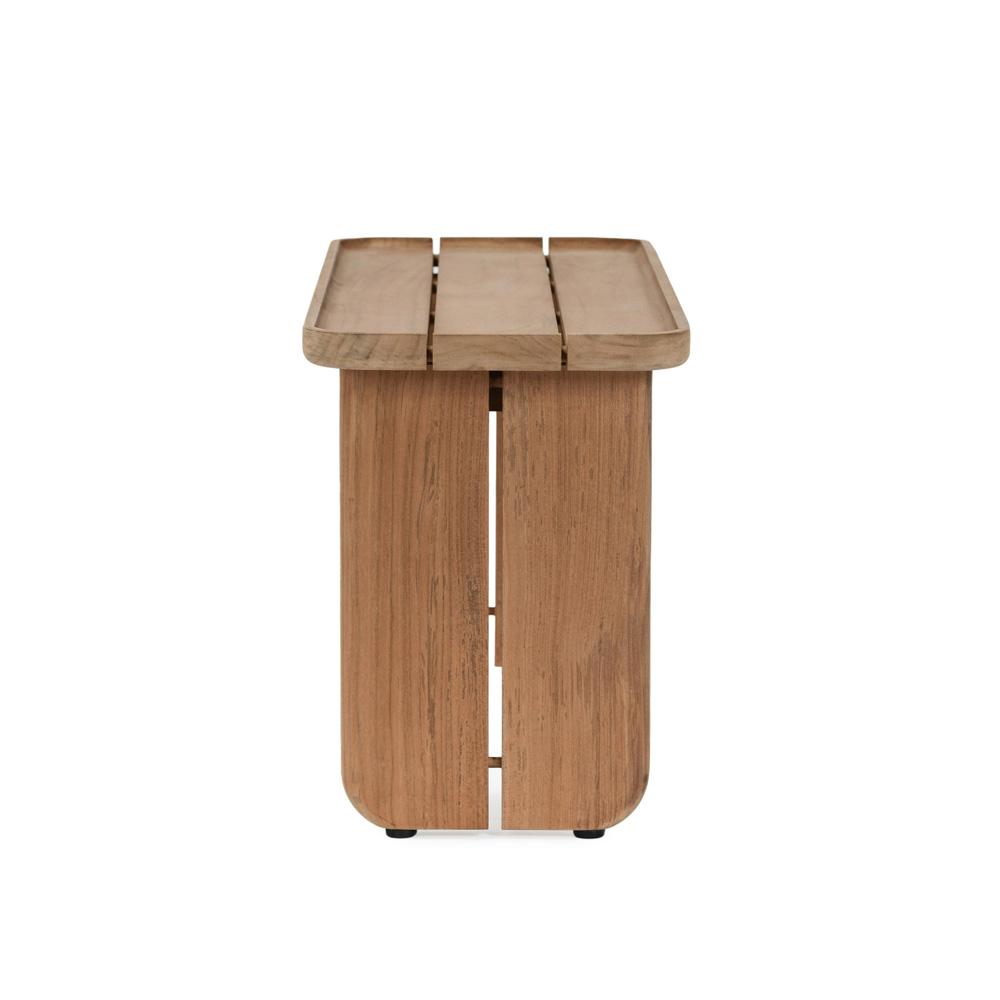 Classic Home - Hudson 31in Teak Wood Outdoor Coffee Table In Natural Tone - 51005938 veiw 3