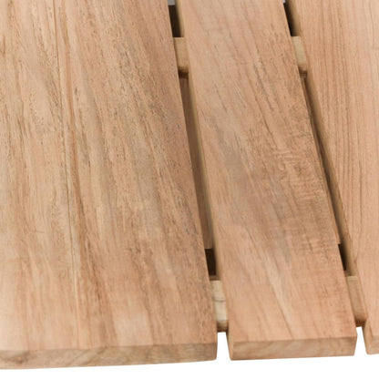 Classic Home - Hudson 63in Teak Wood Outdoor Coffee Table In Natural Tone - 51005937 veiw 4