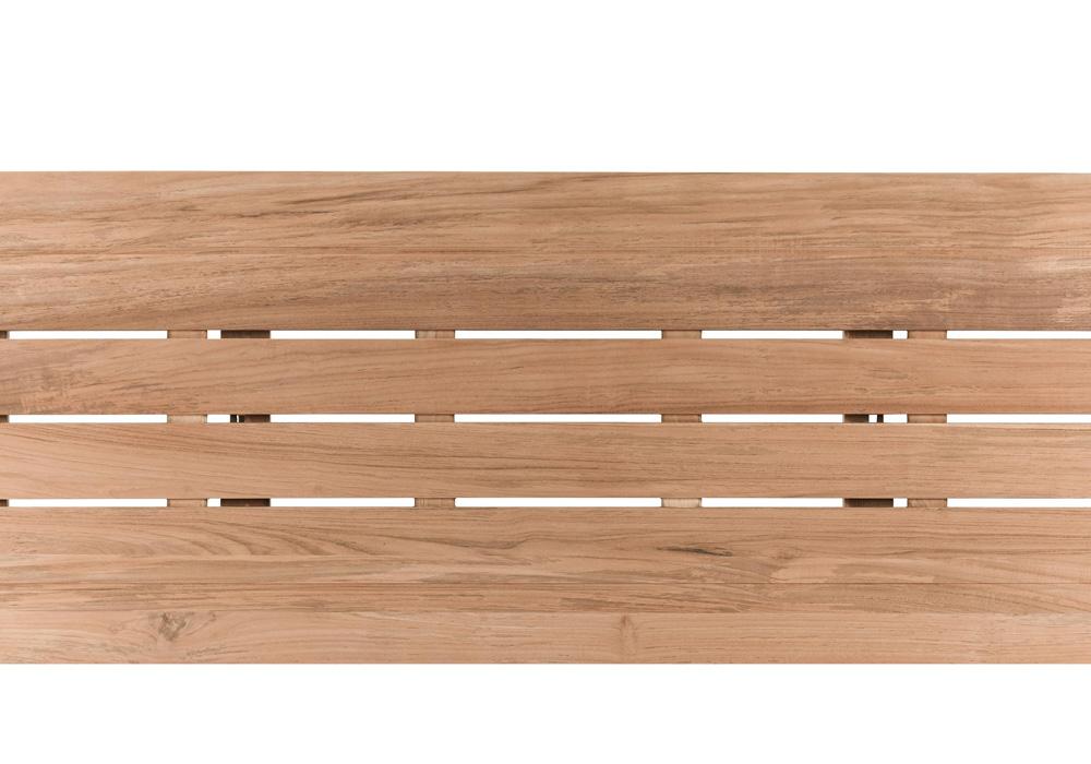 Classic Home - Hudson 63in Teak Wood Outdoor Coffee Table In Natural Tone - 51005937 veiw 5