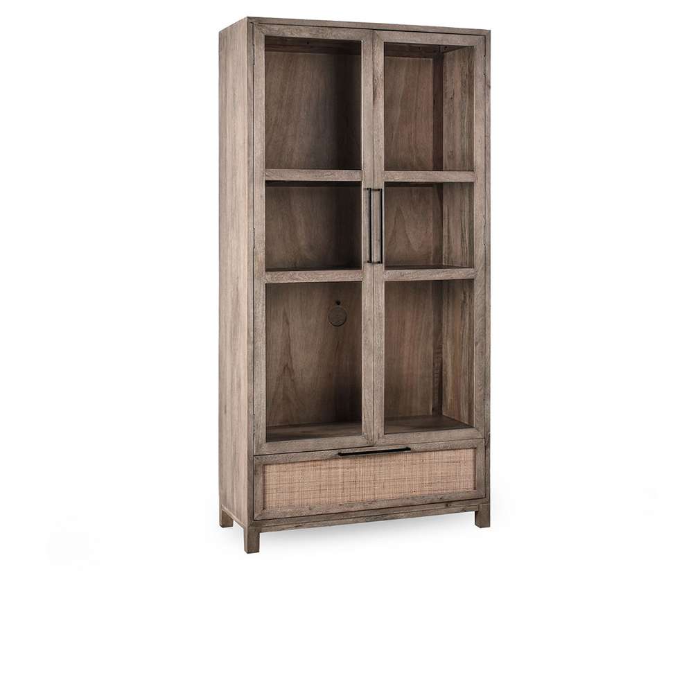 Classic Home - Jensen 2Dr 1Dwr Tall Cabinet - 52010855 veiw 1