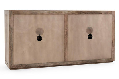 Classic Home - Jensen Mango 72in Wood And Cane Weave Buffet Sideboard In Taupe - 52010901 veiw 5