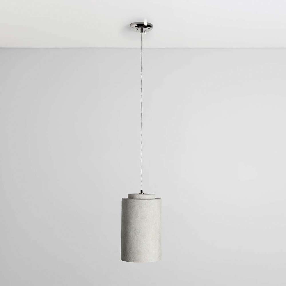 Classic Home - Joel Concrete Pendant Light Gray - 56004245 veiw 1
