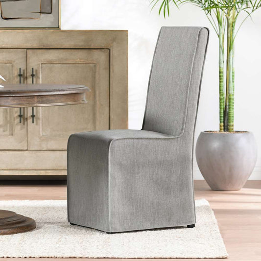Classic Home - Jordan Upholstered Dining Chair Cool Gray (Set of 2) - 53051667 veiw 2