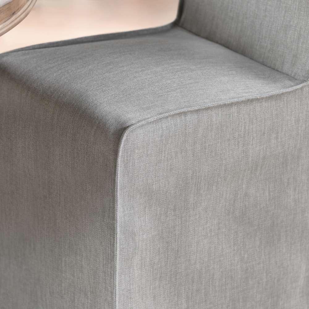 Classic Home - Jordan Upholstered Dining Chair Cool Gray (Set of 2) - 53051667 veiw 3