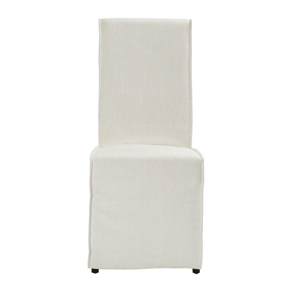 Classic Home - Jordan Upholstered Fabric Dining Chair White Set Of 2 - 53051668 veiw 2
