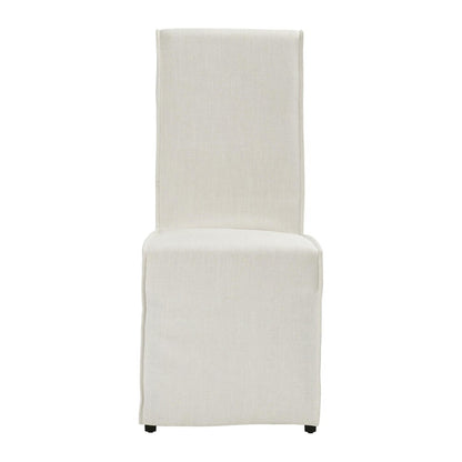 Classic Home - Jordan Upholstered Fabric Dining Chair White Set Of 2 - 53051668 veiw 2