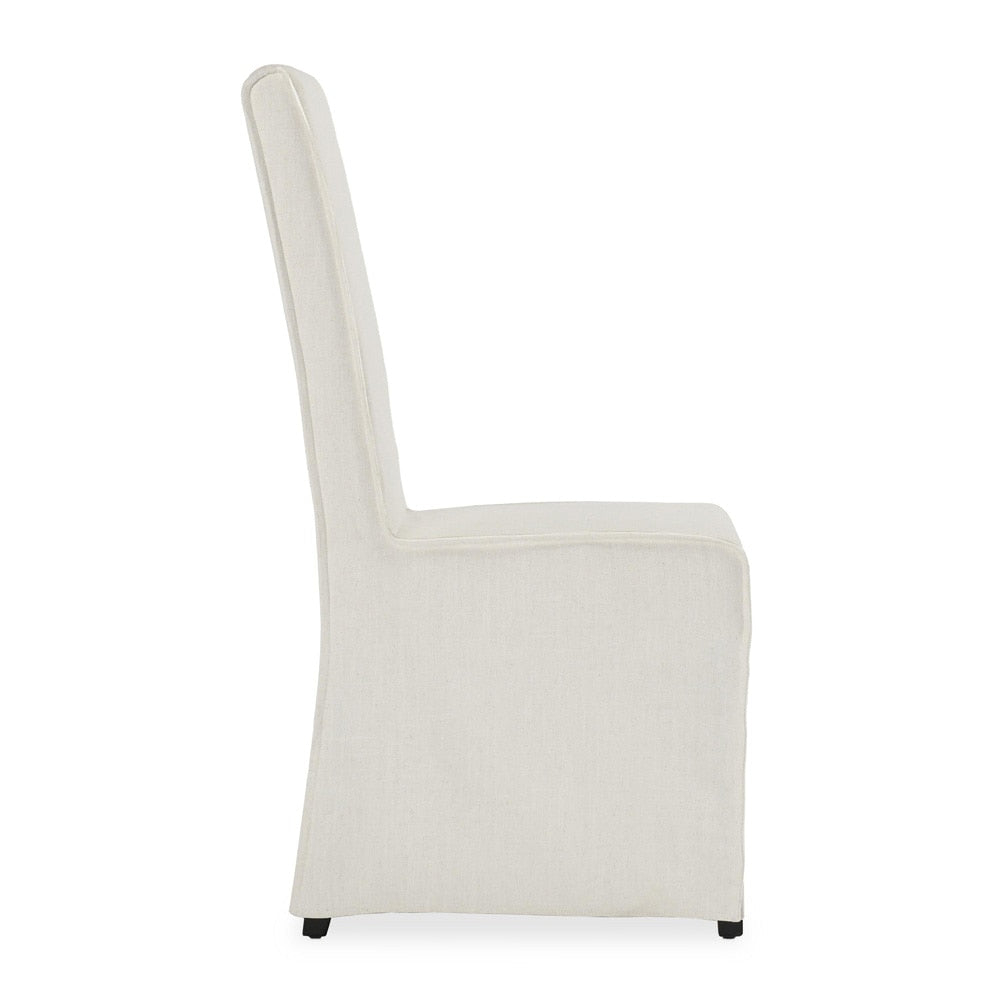 Classic Home - Jordan Upholstered Fabric Dining Chair White Set Of 2 - 53051668 veiw 3