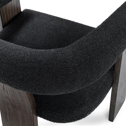 Classic Home  - Julina Upholstered Fabric Accent Chair - Charcoal - 53006265 veiw 6
