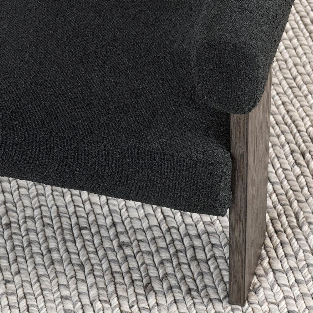Classic Home  - Julina Upholstered Fabric Accent Chair - Charcoal - 53006265 veiw 9