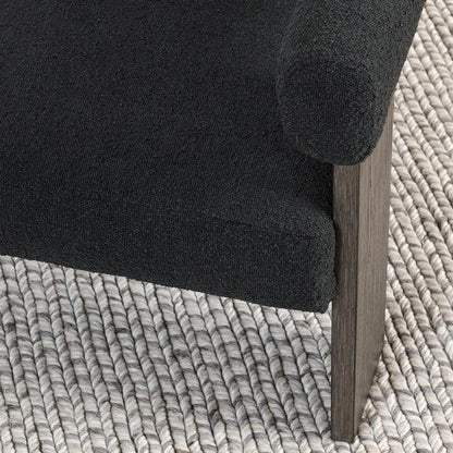 Classic Home  - Julina Upholstered Fabric Accent Chair - Charcoal - 53006265 veiw 9