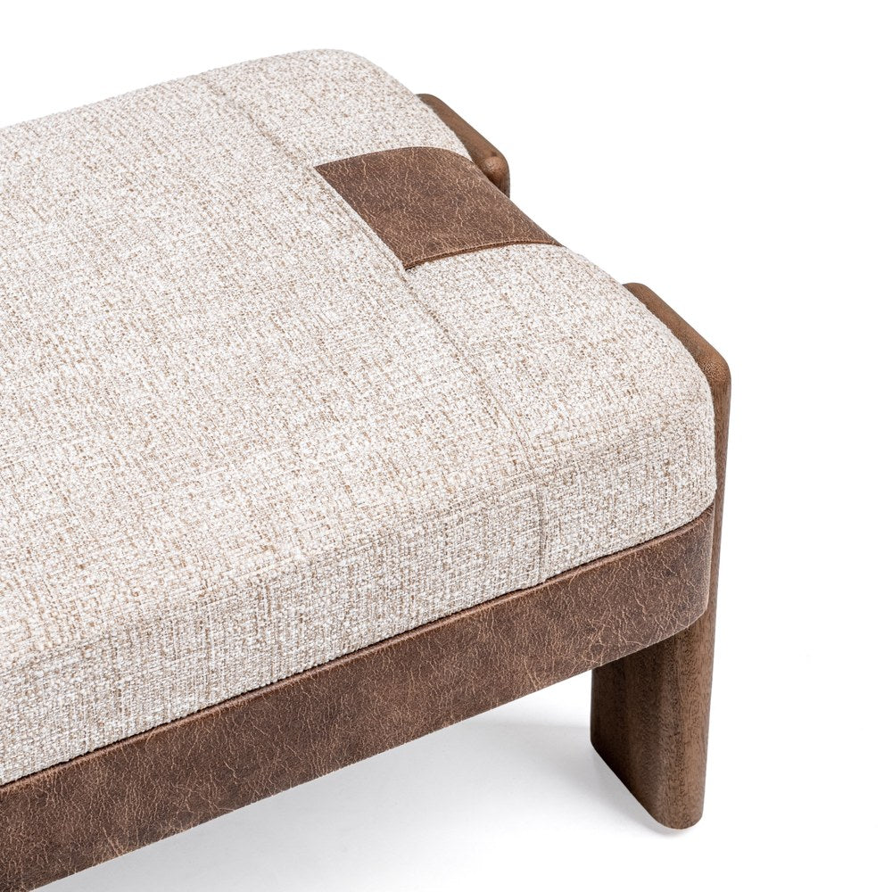 Classic Home - Kava Upholstered Accent Bench - Cocoa Latte - 53002146 view 5