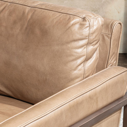 Classic Home - Ken Top Grain Leather Accent Chair - Tan - 53006528 view 8