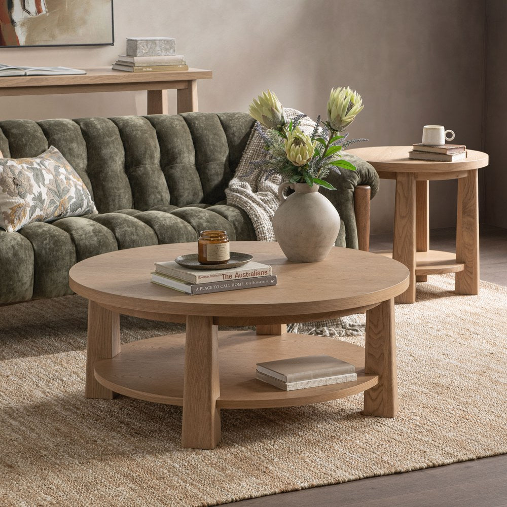 Classic Home - Kenzie Wood Coffee Table - Amber Toast - 51031791 view 6