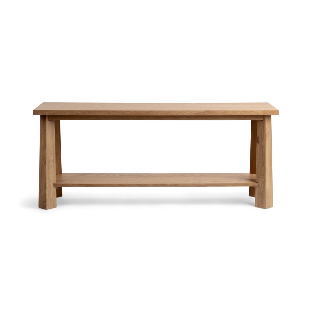 Classic Home - Kenzie Wood Console Table - Amber Toast - 51031850 view 2