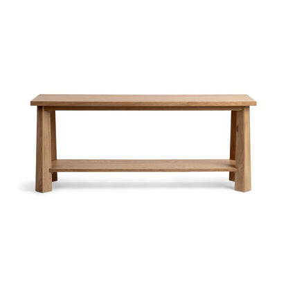 Classic Home - Kenzie Wood Console Table - Amber Toast - 51031850 view 2