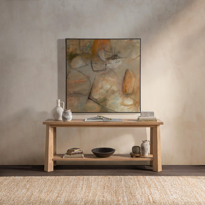 Classic Home - Kenzie Wood Console Table - Amber Toast - 51031850 view 6