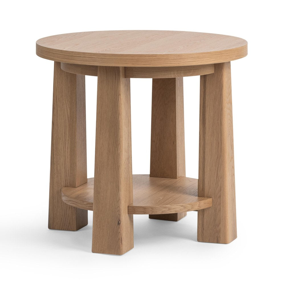 Classic Home - Kenzie Wood End Table - Amber Toast - 51031849 view 1