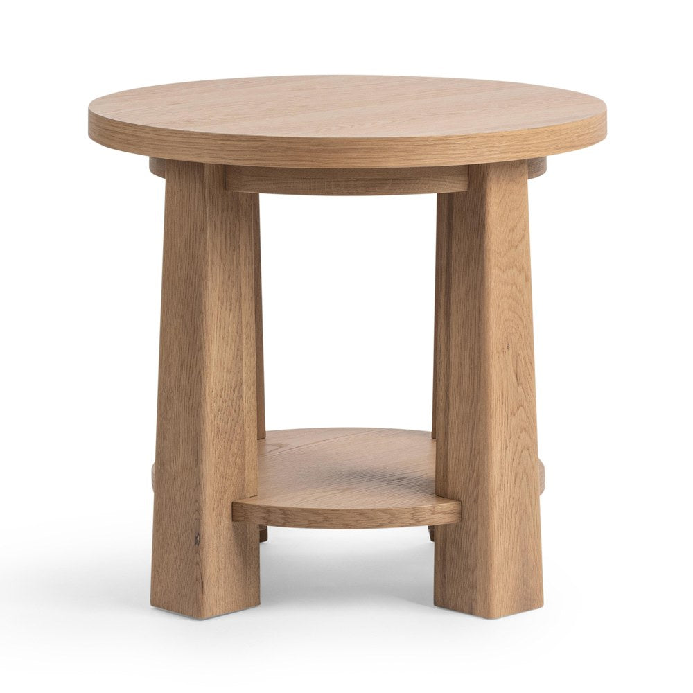 Classic Home - Kenzie Wood End Table - Amber Toast - 51031849 view 2