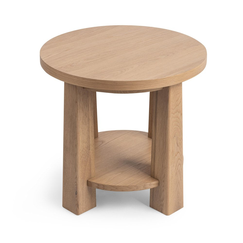 Classic Home - Kenzie Wood End Table - Amber Toast - 51031849 view 3
